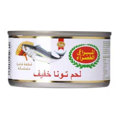 تونة المراعي الخضراء كبير 185جم شد48