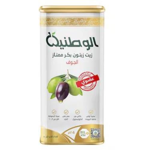 زيت زيتون الوطنية 4 لتر شد4