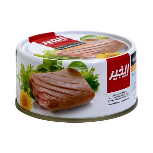 تونة الخير كبير 185 جم شد 48