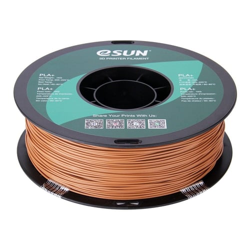eSUN PLA+ (Light Brown) 3D Filament 1.75Ø, 1kg