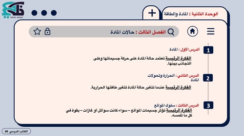 عروض بوربوينت لمادة العلوم - ثاني متوسط