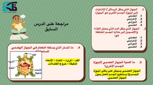 عروض بوربوينت لمادة العلوم -رابع إبتدائي