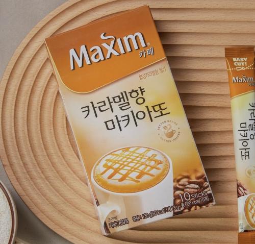 ظرف قهوة ماكسيم كراميل حبه