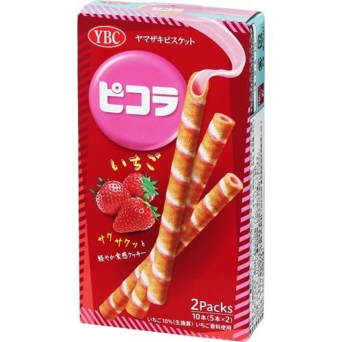 ويفر ياباني بنكهة الفراولة