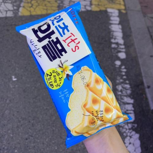 ايس كريم لوتي وافل فانيليا