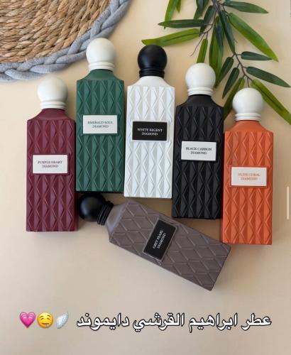6 عطور مجموعة دايموند ابراق القرشي الاصلي 150مل