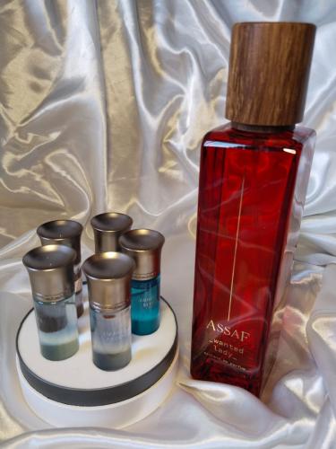 عطر عساف الاصلي 200 مل مع هدية عينات عساف