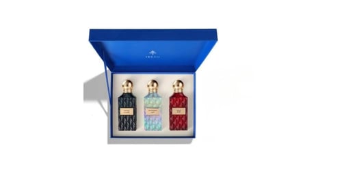 عطر ابراق مجموعة بلو ويش 3 حبات 75 مل