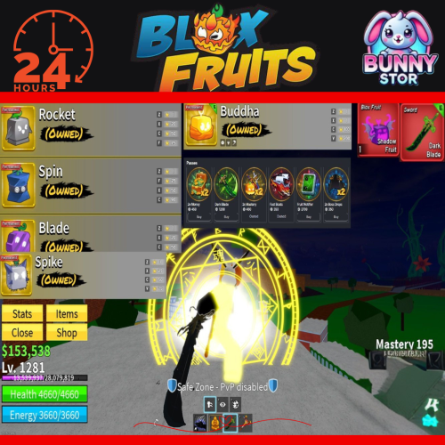 حساب بلوكس فروت أسطوري بمعنى الكلمة 5 فواكه بيرم ف...