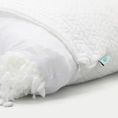 عرض مخدتين من سكون بتقنية الفوم المجزأ