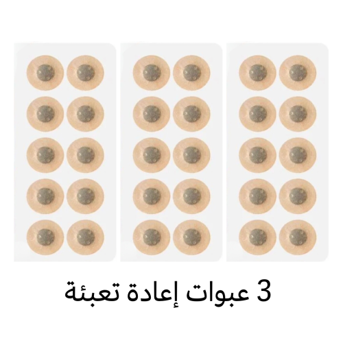 3 عبوات إعادة التعبئة لمعزز التنفس