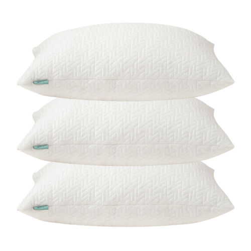 عرض 3 مخدات من سكون بتقنية الفوم المجزأ