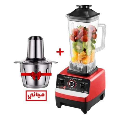 خلاط جولد كرست بقوة 4500 واط + فرامة مجاناً