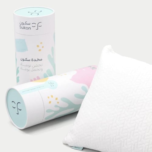 عرض 3 مخدات من سكون بتقنية الفوم المجزأ