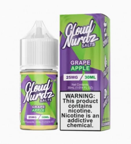 نكهة سولت كلاود نيردز عنب تفاح cloud nurdz grape a...
