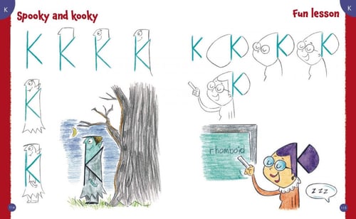 Drawing Cartoons from Numbers and Letters