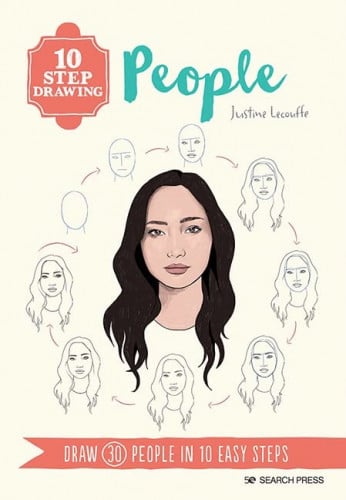 Ten 10 Step Drawing: People