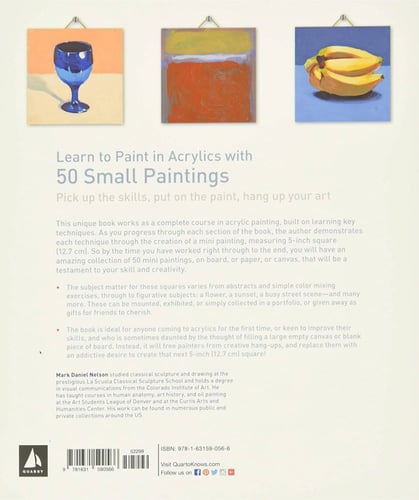 Learn to Paint 50 small acrylic