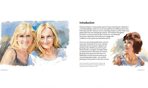 Learn to paint portrait quickly
