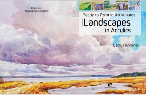 Ready to paint in 30 minutes In watercolor: Landsc...