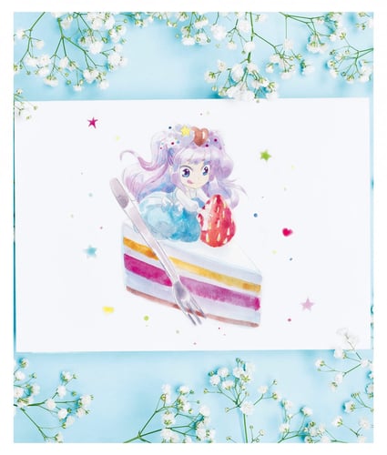 Manga Watercolor: Step-by-step manga art technique...