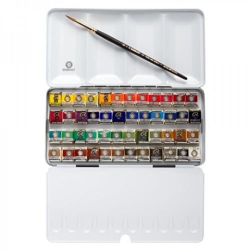 Rembrandt Professional Watercolor Set - 48 colors