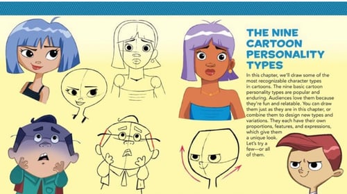 Master Guide of Drawing Cartoons