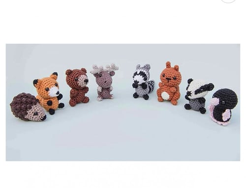 Mini Amigurumi Animals