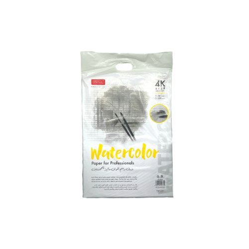 ورق رسم ألوان مائية للمحترفين 20 ورقة 4K