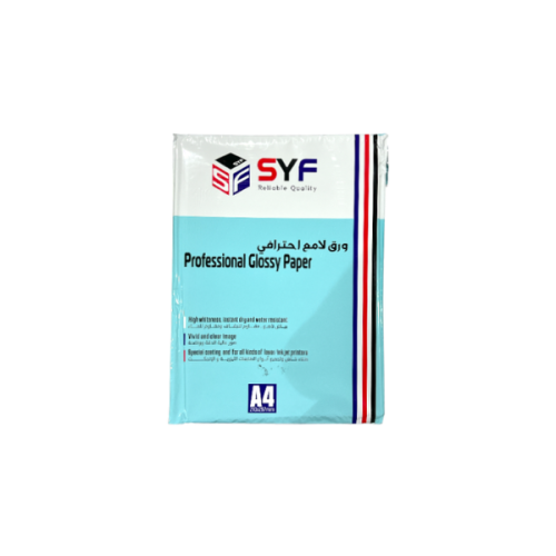 ورق لاصق لماع شفاف 25 ورقة SYF