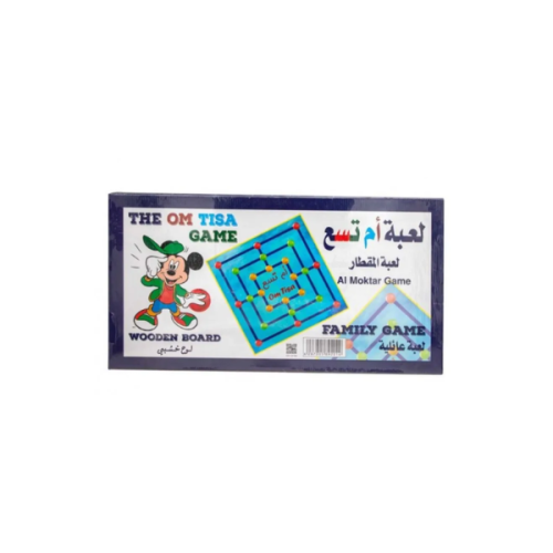 لعبة ام تسع لوح خشبي