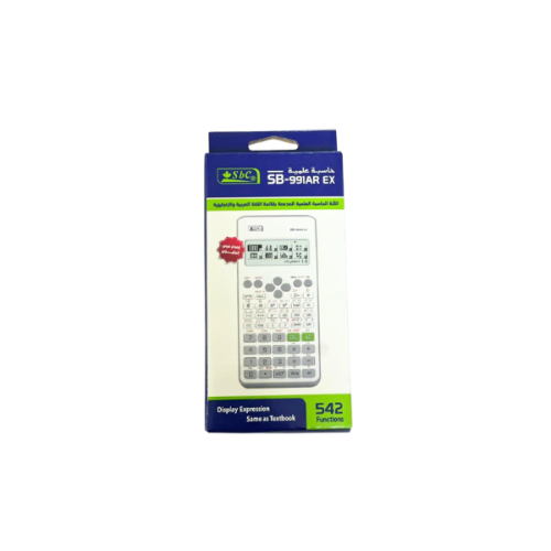 آلة حاسبة علمية ابيض عربي SB-991AR EX