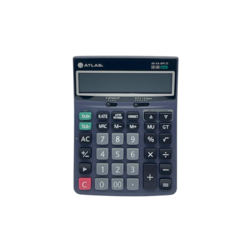 حاسبة أطلس مكتبية DPL12 مع الضريبة