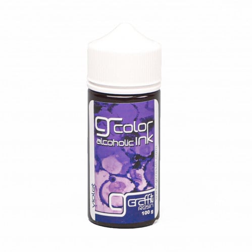 جرافيتي ريزن لون كحولي بنفسجي أزرق 100غ