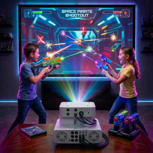 Multiplayer shooting device