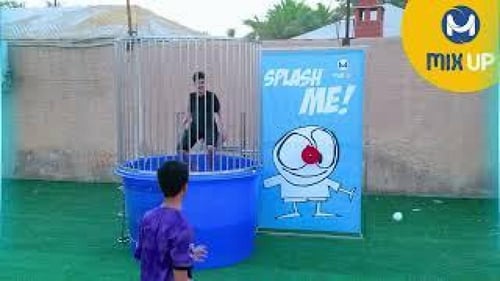 تحدي تصويب السقوط في الماء Dunk Tank