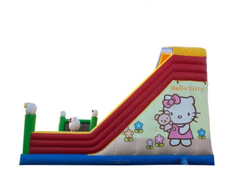 نطيطه مع زحليقه هيلو كتي