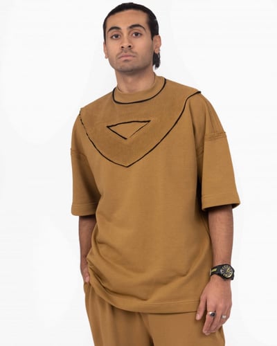 تيشيرت واسع بأكمام قصيره S32