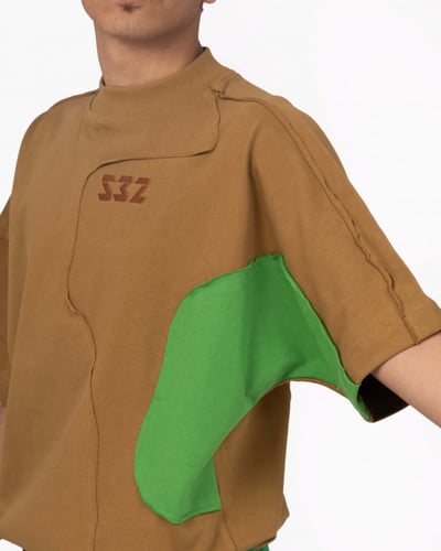 تيشيرت واسع بأكمام قصيره S32