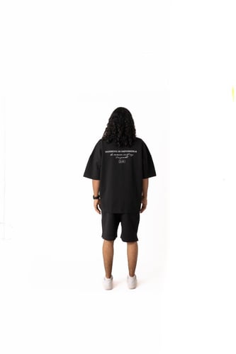 Black Short Set_ طقم