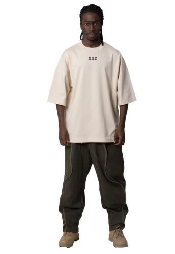 T-shirt printed on the back