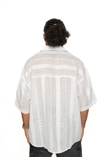 white shirt special embroidery