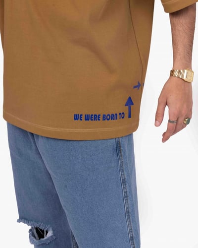 تيشيرت واسع بأكمام قصيره S32