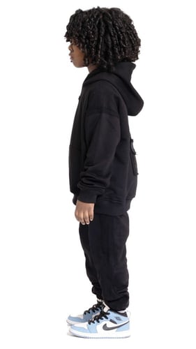 طقم هودي اطفال تصميم S018