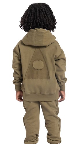 طقم هودي اطفال تصميم S018