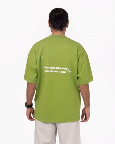 تيشيرت واسع بأكمام قصيره S32