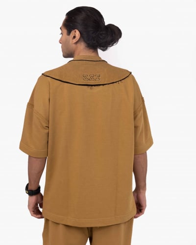 تيشيرت واسع بأكمام قصيره S32