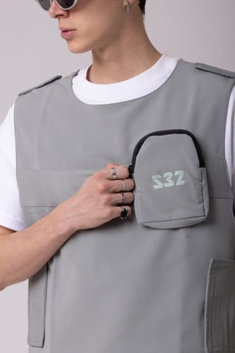 S32 Gray Vest