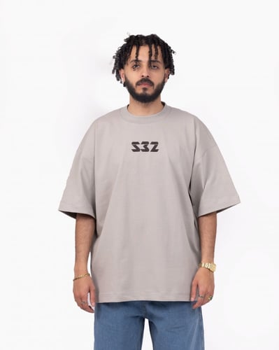 تيشيرت واسع بأكمام قصيره S32