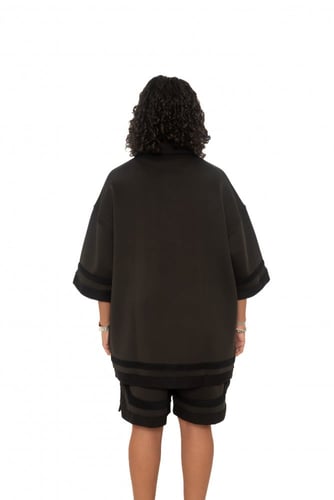 قميص بأزرار امامية & شورت S32